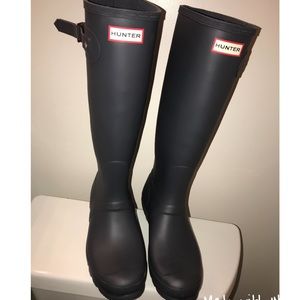 Luna/Black Hunter Tall Rain Boots